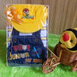 TERMURAH paket kado bayi cowok jeans baby gift set kuning