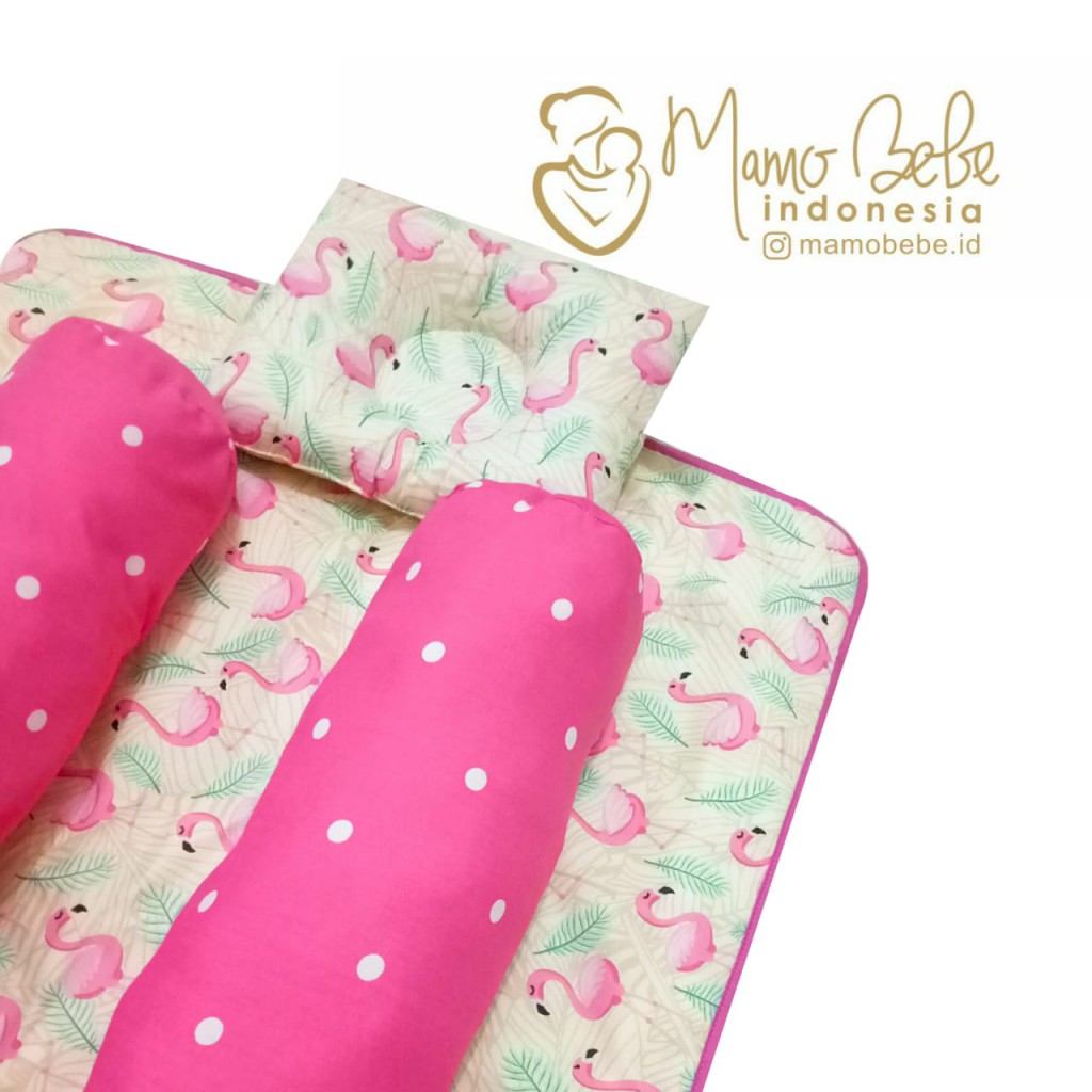 EKSKLUSIF Kado Bayi Baby Bedding Set 4in1 Matras Perlak