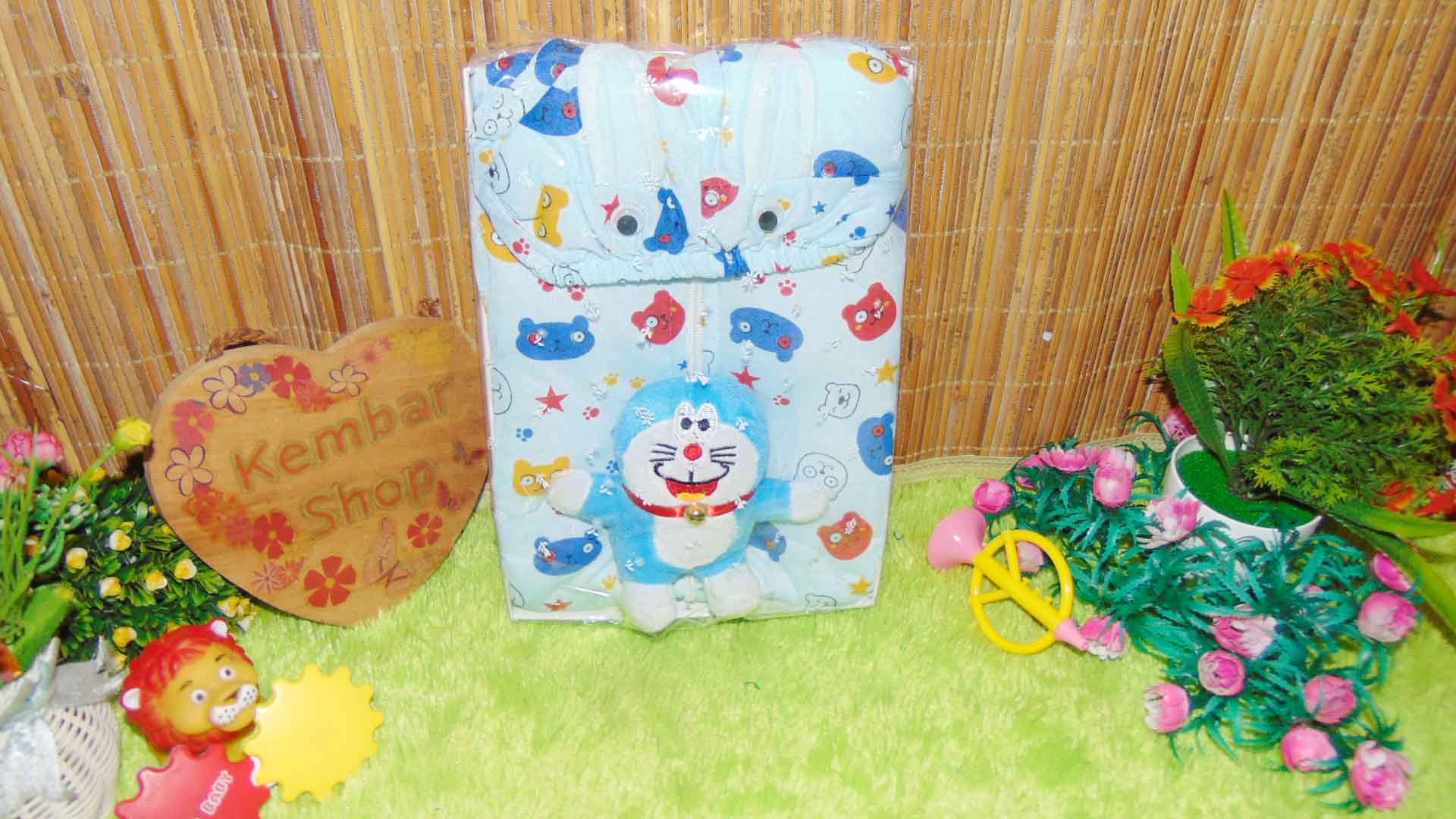 FREE KARTU UCAPAN paket kado lahiran bayi baby gift set box jaket plus boneka motif Baby Bear Beruang Aneka warna (2)