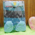 FREE KARTU UCAPAN Kado Lahiran Box Paket Kado Bayi Perempuan Cewek Baby Gift Dress Cantik RANDOM WARNA ACAK
