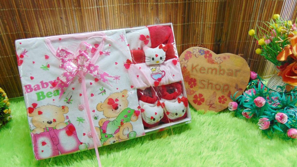 Paket kado bayi baby gift kado lahiran parcel bayi parsel kado bayi kotak KARAKTER KARTUN (4)