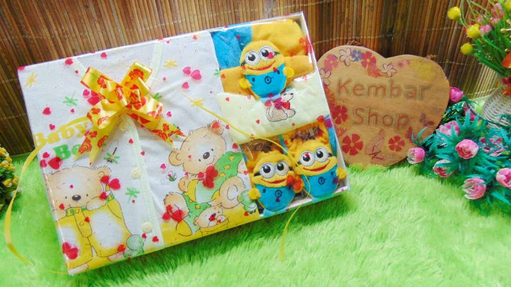 Paket kado bayi baby gift kado lahiran parcel bayi parsel kado bayi kotak KARAKTER KARTUN (5)