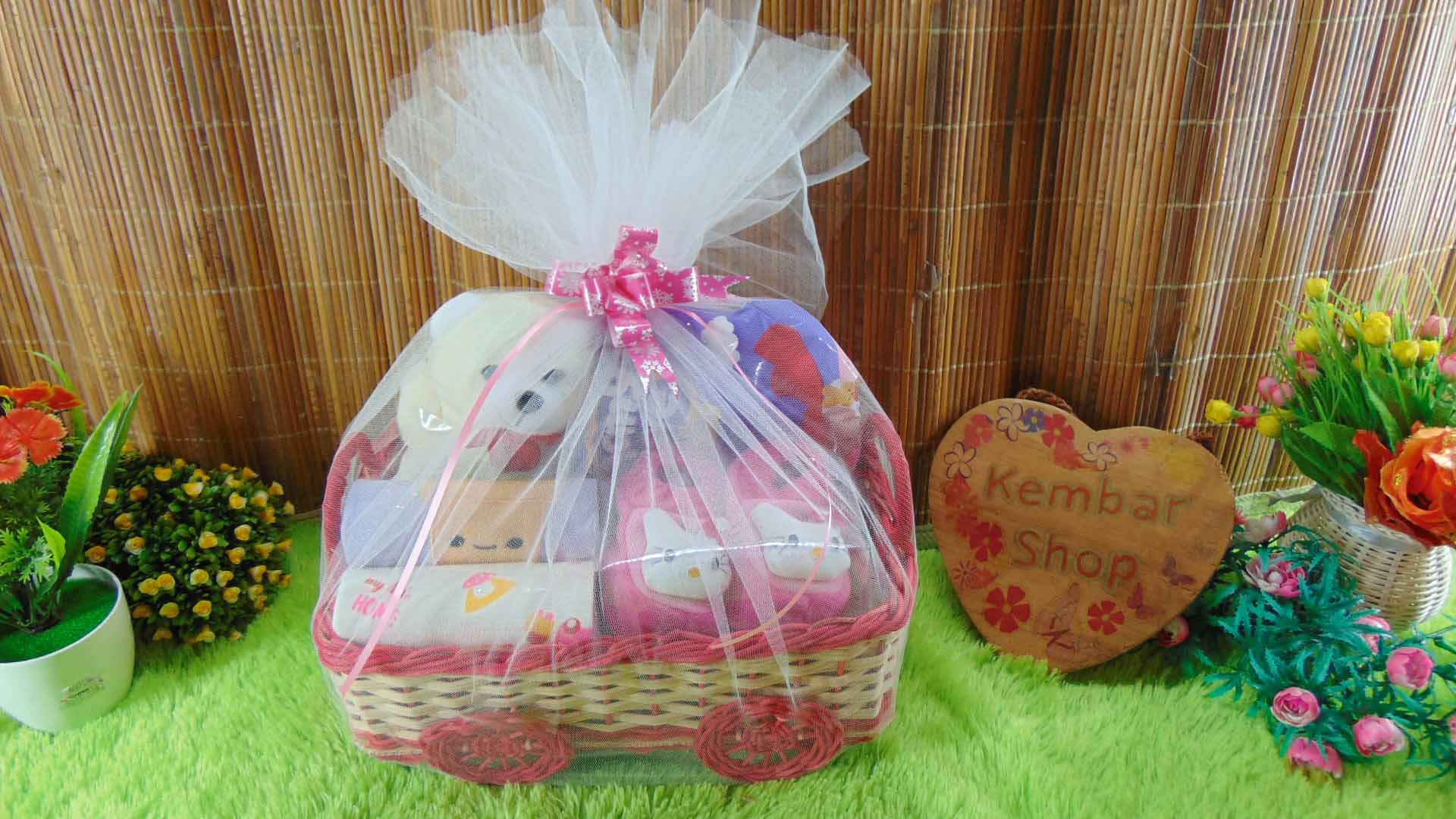 Hampers Baby Gift Parcel Bayi Kado Lahiran Kereta Tile Isian Premium FREE UCAPAN (1)
