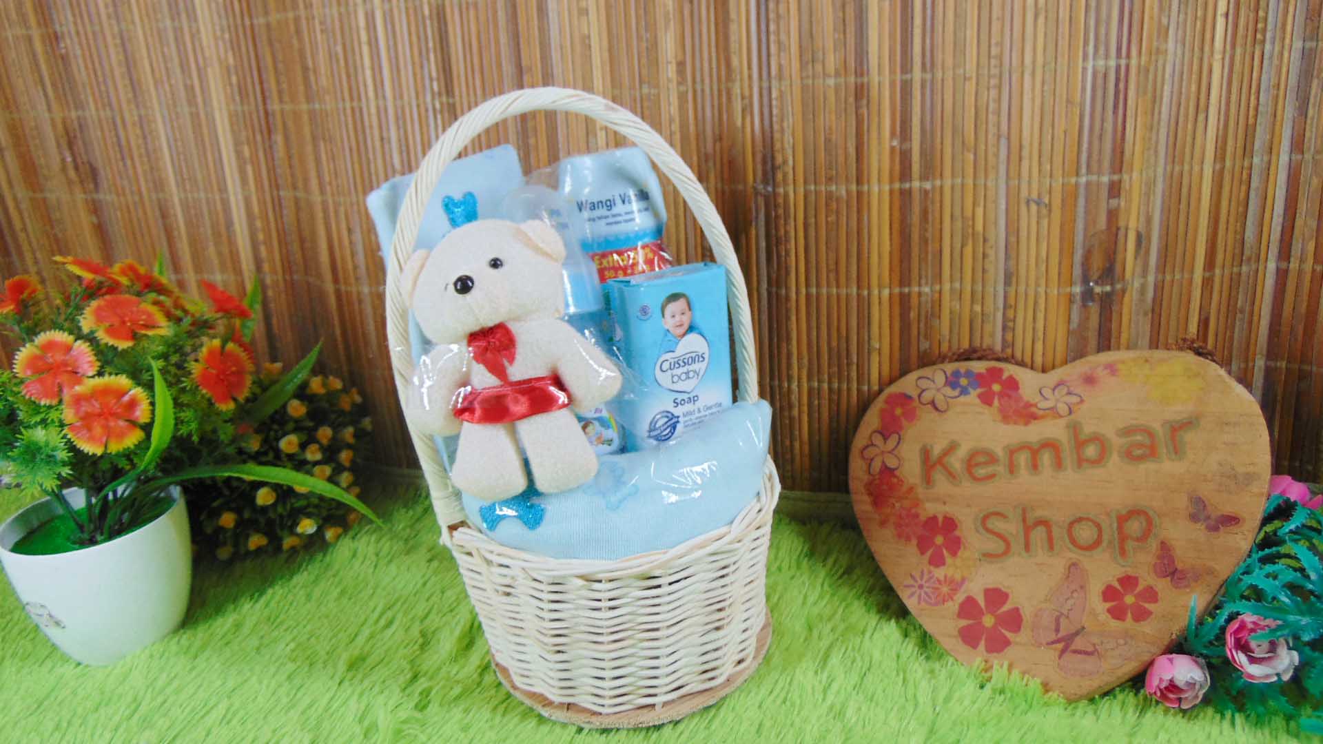 Birthday Gift Hampers Baby Gift Parcel Bayi Kado Lahiran Tangkai Tile Isian Premium FREE UCAPAN (4)