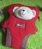 PALING LARIS gendongan depan bayi boneka beruang merah Rp 75.000 kuat dan nyaman, cocok untuk kado
