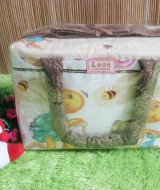 tas perlengkapan bayi motif kura-kura cokelat Rp 40.000 praktis dibawa, motif lucu, cocok untuk kado,uk 30x20x11cm