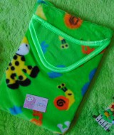 kado bayi selimut bayi bulu topi selimut bepergian bayi bludru lembut motif jerapah hijau 40 bahan lembut cocok sebagai pelindung bayi ketika bepergian