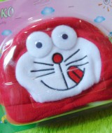 Kado Bayi Baby Gift Topi Bayi Newborn 0-12bulan Boboko Karakter Doraemon Merah 32 bahan lembut adem,cocok untuk penggemar Doraemon