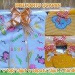 Hadiah Baby Gift Kado Lahiran Bayi Newborn Box Paket Jumper Bayi n Rajut Kuning