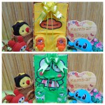 FREE KARTU UCAPAN paket kado box bayi newborn cowok laki-laki baby gift hadiah lahiran karakter Kartun Lucu