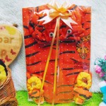 FREE KARTU UCAPAN paket kado lahiran bayi baby gift set box jaket plus boneka motif doreng harimau tiger