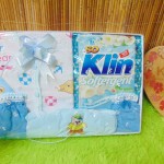 FREE KARTU UCAPAN TERMURAH Kado Lahiran Paket Kado Bayi Newborn Baby Gift Box Detergen Ekonomis