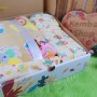 Hampers Paket Kado Bayi Baby Gift Box White Motif Selimut Carter Plus Sleepsuit 3in1 (2)